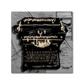 Trademark Fine Art Roderick Stevens 'Movie Typewriter' Canvas Art, 35x35 RS1005-C3535GG